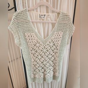 Anthropologie Crochet Lace Blouse